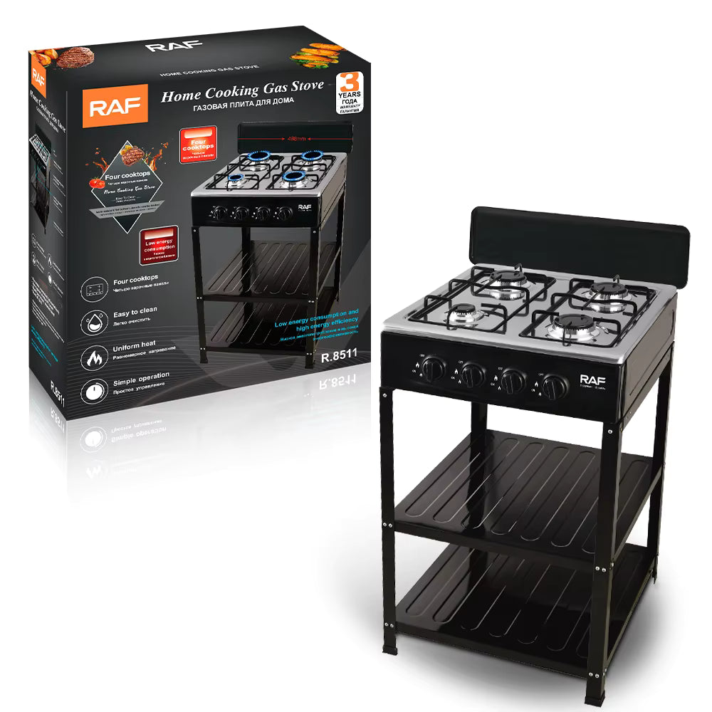 Gas stove 4 plate